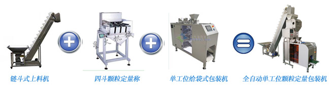 五谷雜糧包裝機(jī)組合